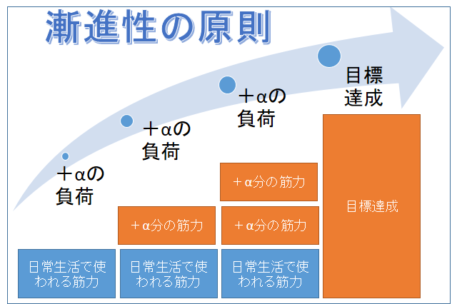 漸進性過負荷の原則と揉み返しのあるマッサージの共通点と違い