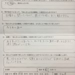 急に右手首の痛みがあり日曜日に来院して整体治療で改善した30代女性