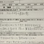 右足の歪み、首こり、ねこ背【ストレッチで違和感】30代女性の1症例