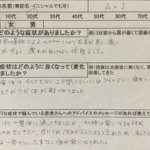 事故によるムチウチで肩こりがひどい【6年前から】ウソのように痛みとダルさが改善