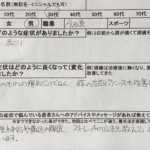 首痛、肩こりと体の左右バランス改善【30代男性】整体治療の1症例