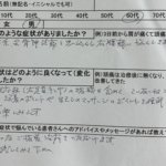 スポーツジムで腰痛【右腰からアキレス腱付近】60代男性