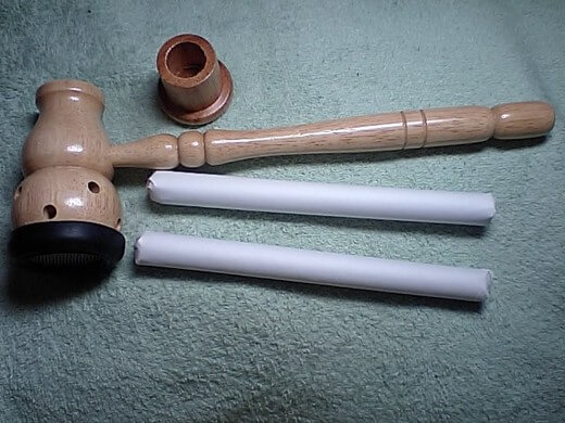 棒灸と棒灸用の温灸器