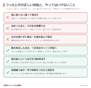 こむら返りと「足がつる」の違い｜寝ているときに起こるのはなぜ