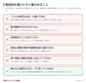 整体の効果と持続性｜医学と法律の面から